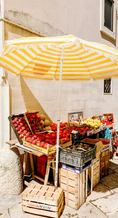 Traditional Greek Market